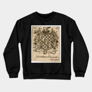 gardiner chandler bookplate 1760 - Paul Revere Crewneck Sweatshirt